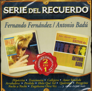 Fernando Fernandez / Antonio Badu (CD Serie Del Recuerdo 2en1) Sony-530543