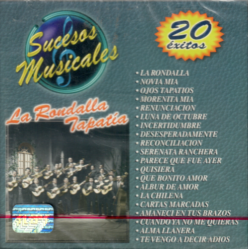 Rondalla Tapatia (CD Sucesos Musicales) 743217062224 n/az