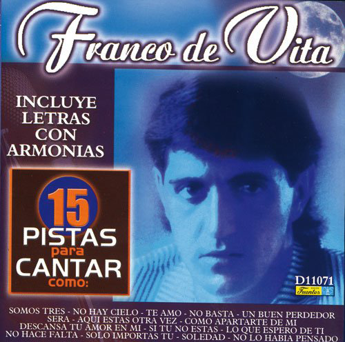 Franco De Vita (CD 15 Pistas Para Cantar Como)  D-11071