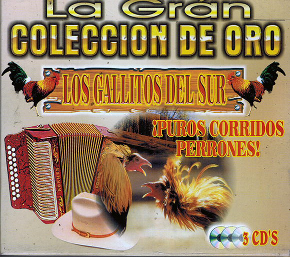Gallitos Del Sur (La Gran Coleccion De Oro 3CDs) Celeste-533