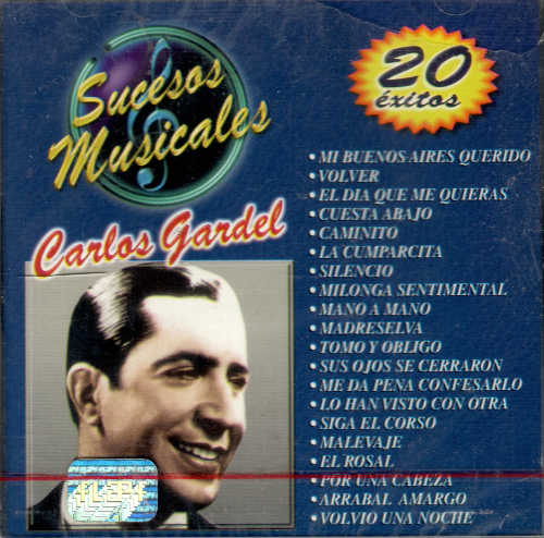 Carlos Gardel (CD Sucesos Musicales) CDM-9780