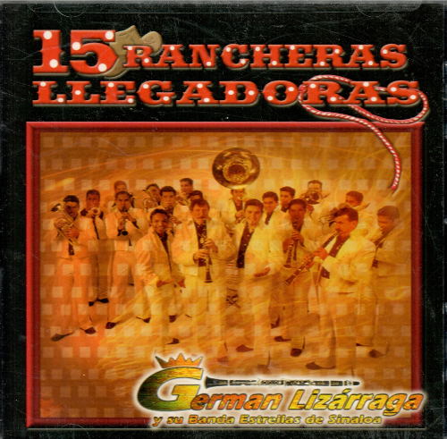 German Lizarraga Estrellas Sinaloa (CD 15 Rancheras Llegadoras) 801472036821 n/az