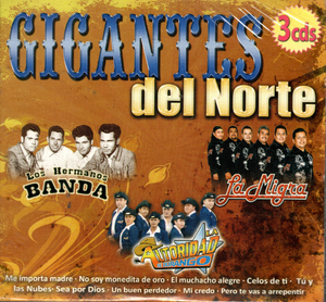 Hermanos Banda, La Migra, Autoridad de Durango (Gigantes del Norte, 3CDs) 7506219977100