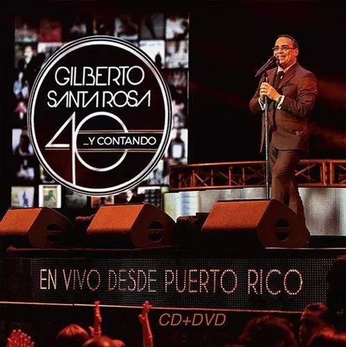 Gilberto Santa Rosa (40 y Contando, En Vivo CD+DVD) 190759778524