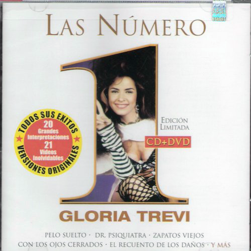 Gloria Trevi (CD/DVD Las Numero 1 ) Sony-87659