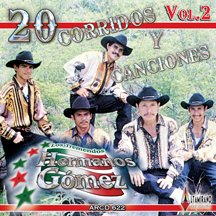 Hermanos Gomez (CD 20 Corridos Y Canciones Volumen 2) ARCD-622