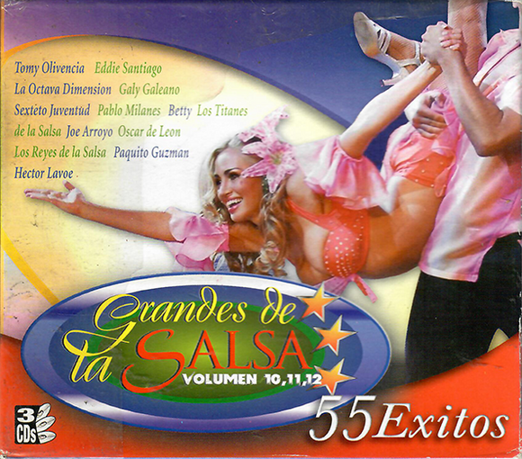 Varios Artistas (3CD Los Grandes De La Salsa 55 Exitos) TRICD-020