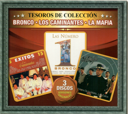 Bronco, Caminantes, La Mafia (3CD Tesoros de Coleccion) 93537