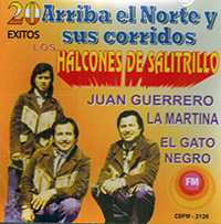 Halcones de Salitrillo (CD 20 Exitos Arriba El Norte y sus Corridos) Cdfm-2126 OB