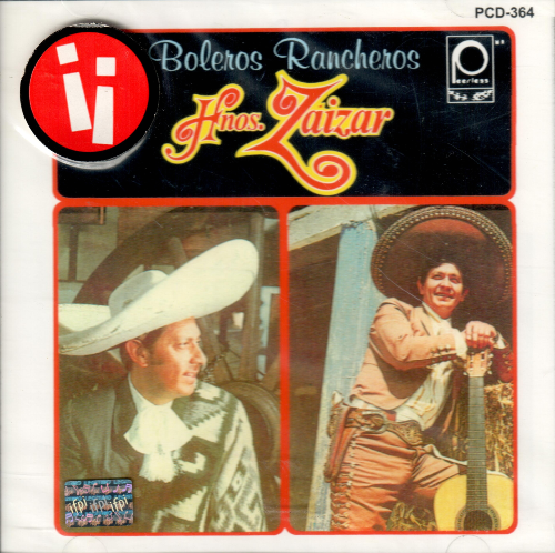 Hermanos Zaizar (CD Boleros Rancheros) Pcd-364 O