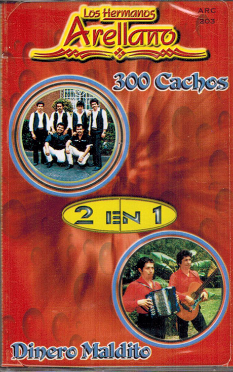 Hermanos Arellano (CASS 20 Exitos Dinero Manchado) AR Cass-203