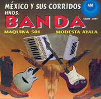 Hermanos Banda De Salamanca (CD Mexico Y Sus Corridos) CDAM-2087