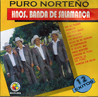 Hermanos Banda De Salamanca (CD Puro Norteno 12 Exitos) MACD-2853
