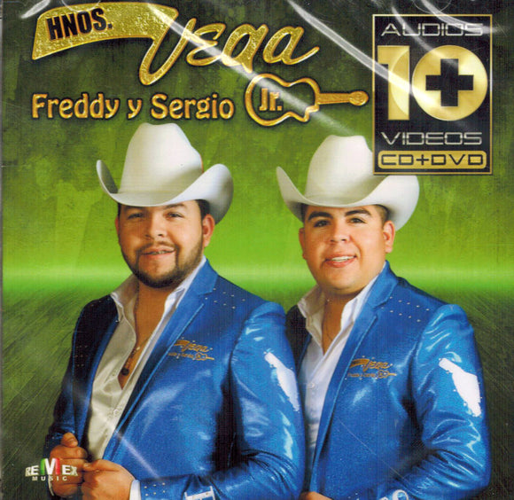 Hermanos Vega Jr, Fredy y Sergio (CD+DVD 10 Audios,10 Videos Sony-791224)