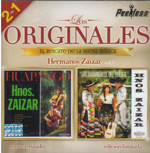 Hermanos Zaizar (CD Los Originales 2 En 1 Vol#1) Peerless-597745