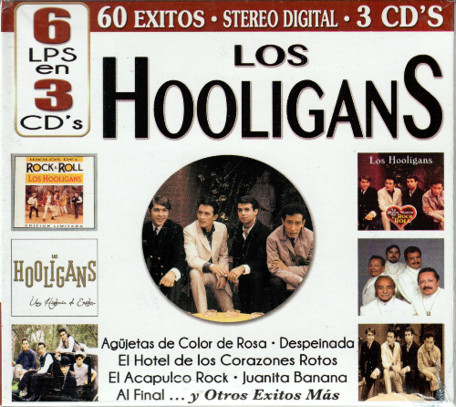 Hooligans (6LPS en 3CDs, 60 Exitos de Orfeon) Cro3c-80024