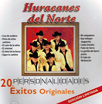 Huracanes del Norte (CD Personalidades 20 Exitos Originales) Mozart-243