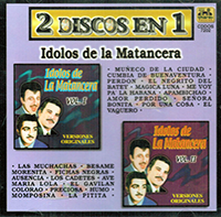 Idolos De La Matancera Varios Artistas (CD 2 Discos en Uno) 7202