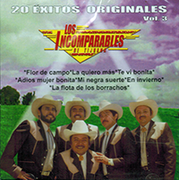 Incomparables/Tijuana (CD Vol#3 20 Exitos Originales) CDLD-1700 ob