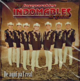 Indomables De Cedral (CD De Aqui Pa'l Real) DMX-033 OB