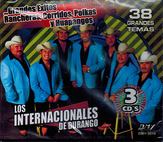 Internacionales De Durango (38 Grandes Temas 3CDs) DMY-3010