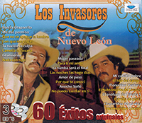 Invasores de Nuevo Leon (3CD 60 Exitos Orginales TRICDD-10099)