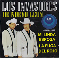 Invasores De Nuevo Leon (CD Mi Linda Esposa / La Fuga Del Rojo) CDAM-2023