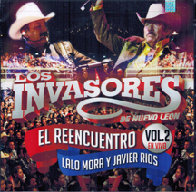 Invasores de Nuevo Leon (El Reencuentro Vol#2 CD+DVD) Sony-33727