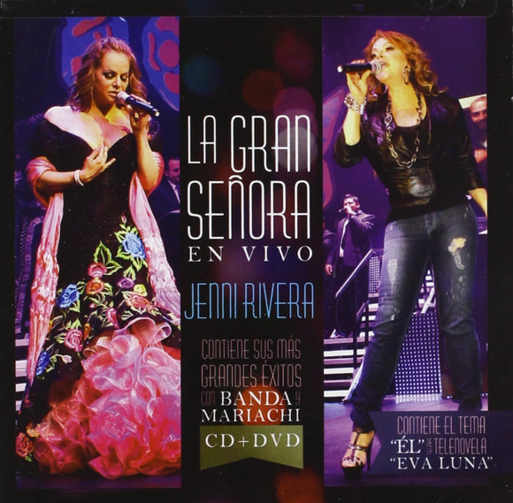 Jenni Rivera (CD/DVD La Gran Señora En Vivo) UMGX-460309