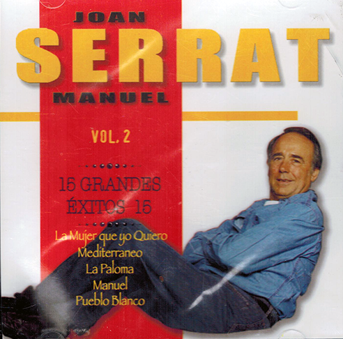 Joan Manuel Serrat (CD 15 Grandes Exitos Vol#2) CDD-50127