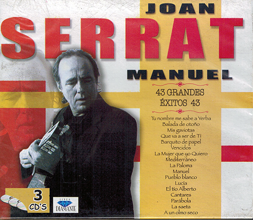 Joan Manuel Serrat (43 Grandes Exitos 3CD Box Set) Tricdd-0028