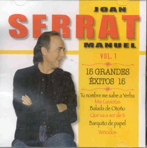 Joan Manuel Serrat (CD 15 Grandes Exitos Vol#1) CDLD-1960