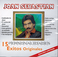 Joan Sebastian (CD Personalidades 15 Exitos Originales Mozart-1002625)