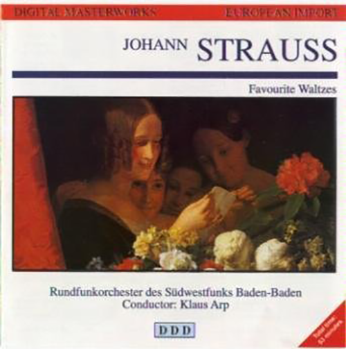 Johann Strauss (CD Favourite Waltzes) MAX-20466