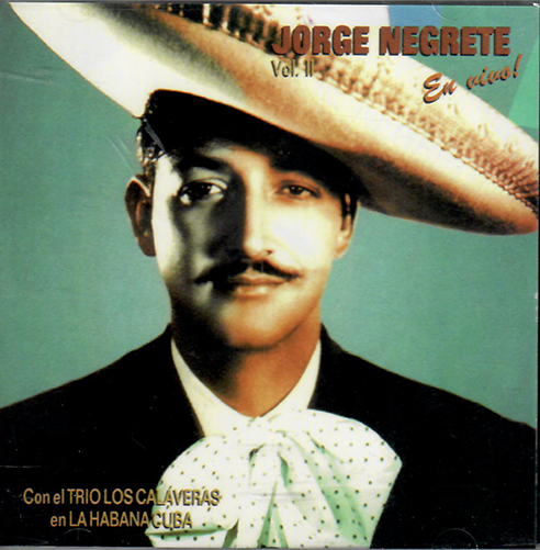 Jorge Negrete (CD En Vivo Volumen 2) IM-541050