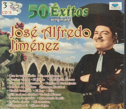 Jose Alfredo Jimenez (50 Exitos Originales 3Cd) Tricdd-10137