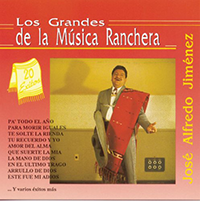 Jose Alfredo Jimenez (CD Los Grandes De La Musica Ranchera 20 Exitos) BMG-11086