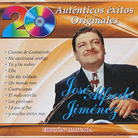 Jose Alfredo Jimenez (CD 20 Autenticos Exitos Originals) Sony-379969
