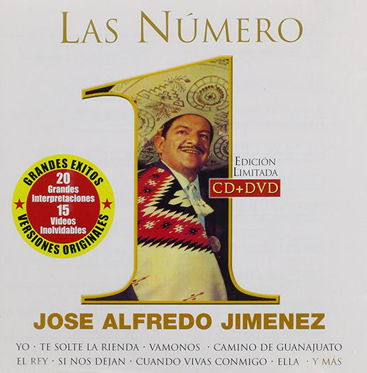 Jose Alfredo Jimenez (Las Numero#1 CD/DVD) Sony-688823