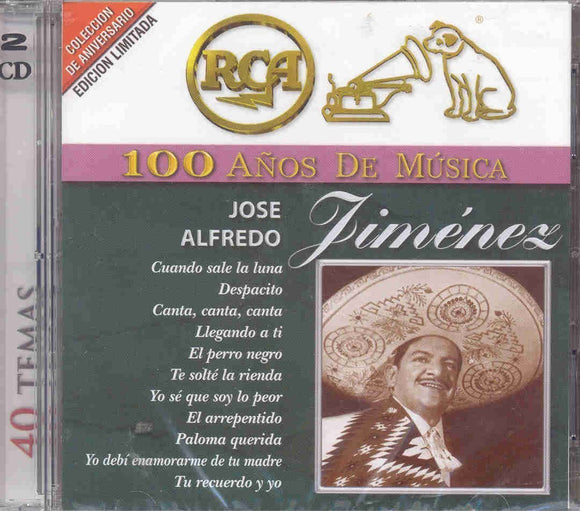 Jose Alfredo Jimenez (2CDs 100 Anos De Musica RCA-BMG-13026)