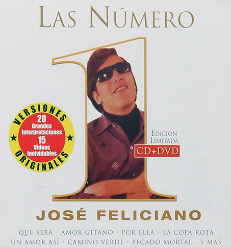 Jose Feliciano (Las Numero 1 CD/DVD) Sony-6858772