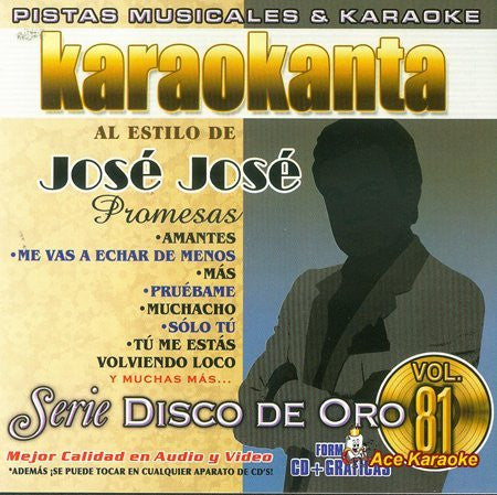 Jose Jose (CD Karaokanta Volumen#81 Jade-178126)
