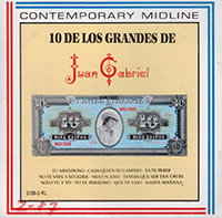 Juan Gabriel (CD 10 De Los Grandes Exitos) BMG-3109