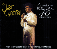 Juan Gabriel (Lo mejor en Bellas Artes 40 Aniversario CD/DVD) Sony-308735