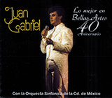 Juan Gabriel (Lo mejor en Bellas Artes 40 Aniversario CD/DVD) Sony-308735