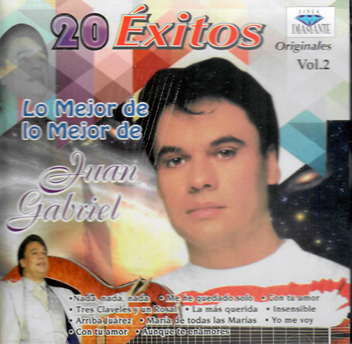 Juan Gabriel (CD Lo Mejor De Lo Mejor 20 Exitos Volumen#2) CDD-7366