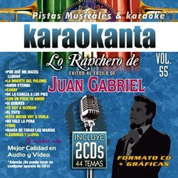 Juan Gabriel (2CDs Karaokanta Volumen#55 Jade-705520)