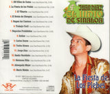 Juan Diaz "El Indio De Sinaloa" (CD La Fiesta De Los Plebes) CAN-569 OB