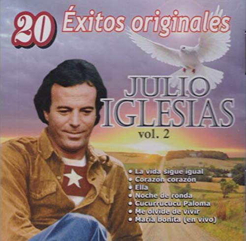 Julio Iglesias (CD 20 Exitos Originales Vol#2) CDLD-2327