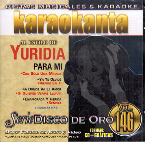 Karaokanta CD Al Estilo de Yuridia Jade-146